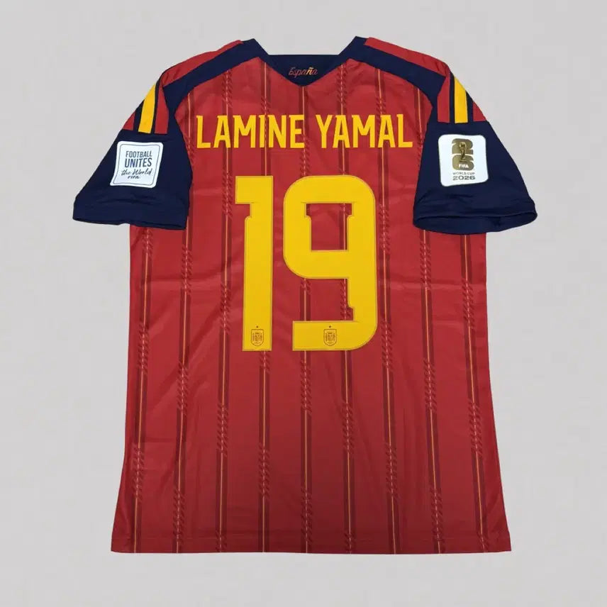 [BUNJANG] Spain 2026 World Cup Home Lamine Yamal Jersey (Domestic L) / [국내 L] 2026 월드컵 스페인 홈 라민 야말 유니폼