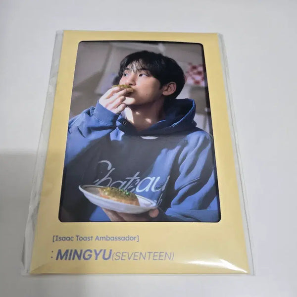 [BUNJANG] Seventeen Mingyu Photocard / 이삭토스트 세븐틴 민규 포토카드