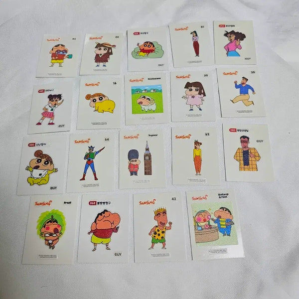 [BUNJANG] Crayon Shin-chan Sticker Bundle Set / 짱구는못말려 띠부씰 짱구 스티커 일괄 세트