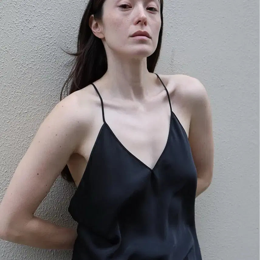 [BUNJANG] Opheden Satin Strap Top / opheden 오브헤덴 satin strap top