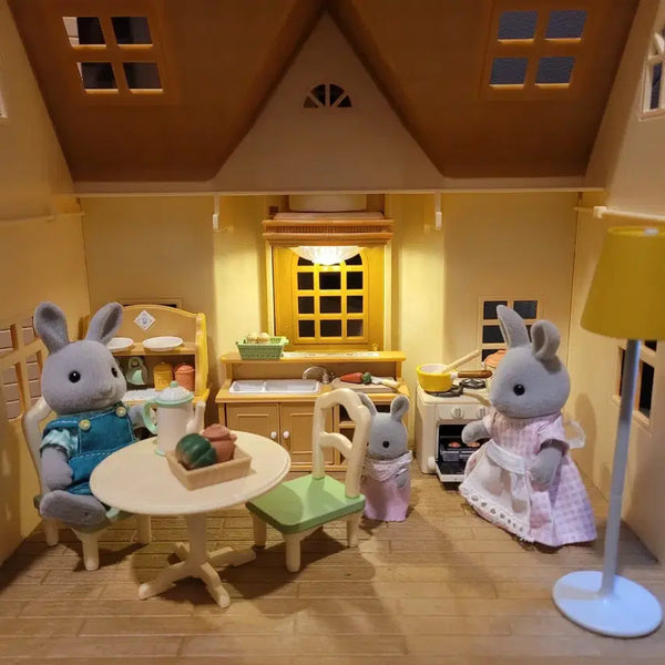 [BUNJANG] Sylvanian Families Special Kitchen Full Set Old / 실바니안 스페셜 주방 풀세트 올드