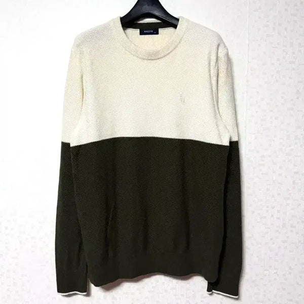 [BUNJANG] Hazzys Wool Knit Sweater / [M,95]헤지스 울 니트 스웨터 hazzys