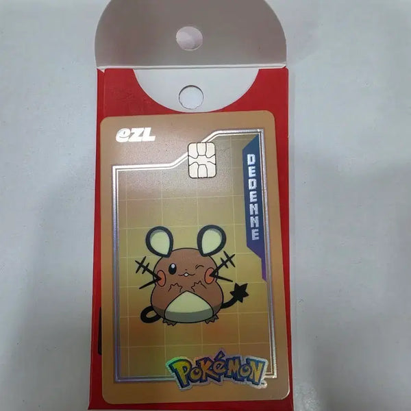 [BUNJANG] Pokemon Dedenne Transit Card / 포켓몬스터 데덴네 교통카드