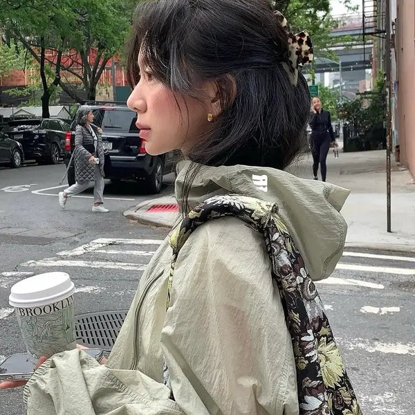 [BUNJANG] Farven APTA Windbreaker Khaki / 파르벵 APTA 윈드브레이커 Farven