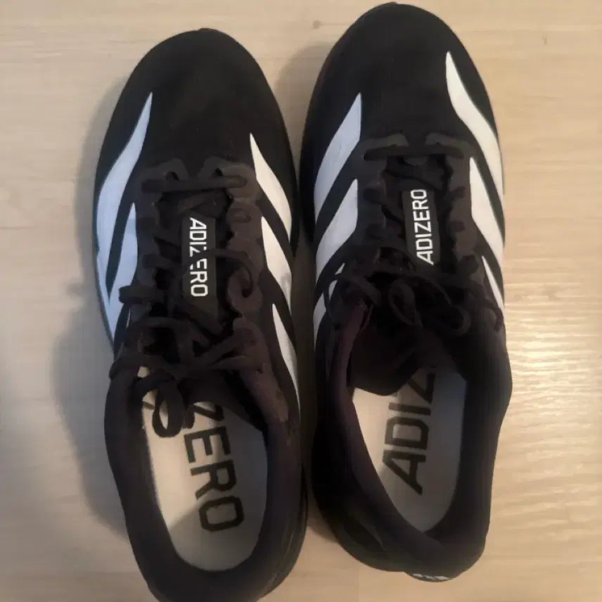 [BUNJANG] Adidas Adizero Running Shoes 265 Black / 아디제로265