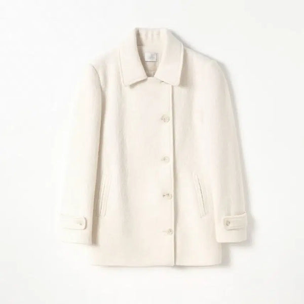 [BUNJANG] Le Bene Alpaca Half Coat New / 르베인 알파카 하프 코트 새상품