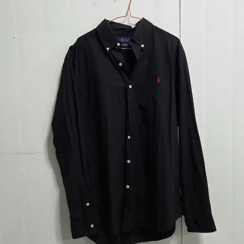 [BUNJANG] Polo Ralph Lauren Black Long Sleeve Shirt L / 폴로 랄프로렌 블랙 긴팔셔츠 L #72223
