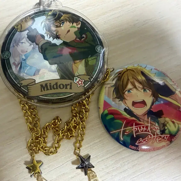 [BUNJANG] Ensemble Stars Midori Can Badge Bundle Set / 앙스타 미도리 캔뱃지 일괄