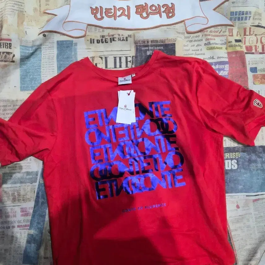 [BUNJANG] Conte of Florence Short Sleeve T-Shirt / 꼰테오브플로렌스 반팔