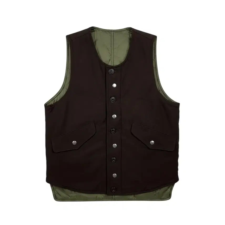 [BUNJANG] Swellmob Reversible Quilting Vest / (36) Swellmob 아메카지 리버시블 퀼팅 베스트