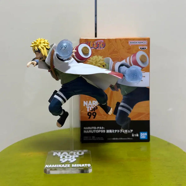[BUNJANG] Banpresto Minato Namikaze Figure + Clear Base / 나루토 99 반프레스토 미나토 피규어 + 투명발판