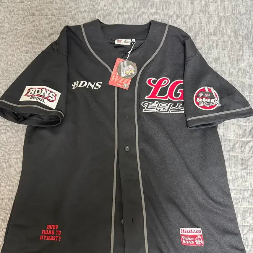 [BUNJANG] LG Twins Lee Byung-kyu Badanners Authentic Jersey (Unused) / LG 트윈스 이병규 BDNS 유니폼(미사용)