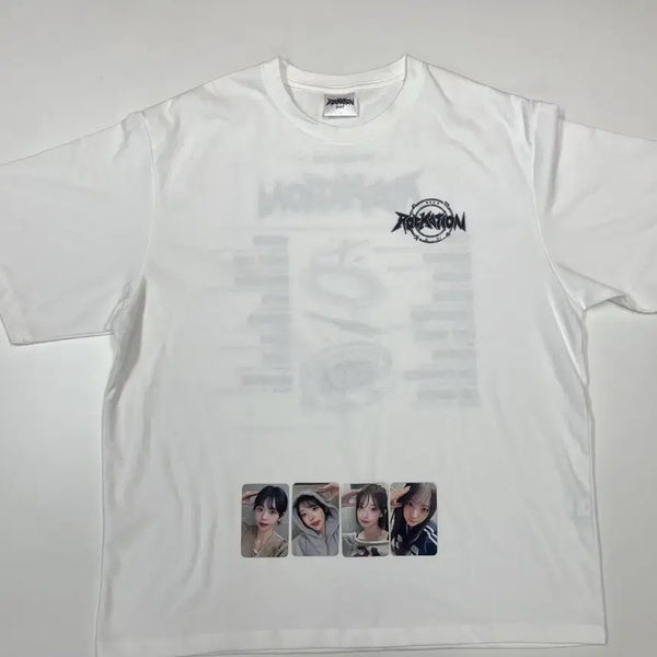 [BUNJANG] VICTON Location T-Shirt + Seungsik POB Photocard Set / qwer 굿즈 락케이션 티셔츠 + 미공포 포카 한세트