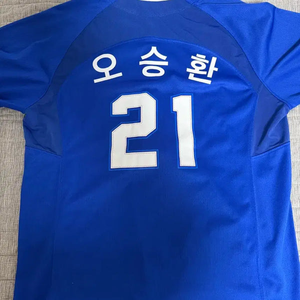 [BUNJANG] Samsung Lions Oh Seung-hwan Replica Jersey Size 110 / 삼성 라이온즈 오승환 유니폼