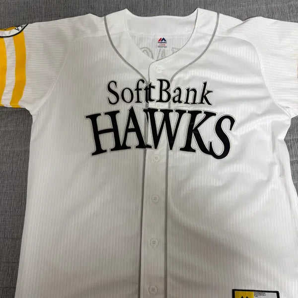 [BUNJANG] SoftBank Hawks Yanagita Baseball Jersey / 소프트뱅크 호크스 야나기타 유니폼