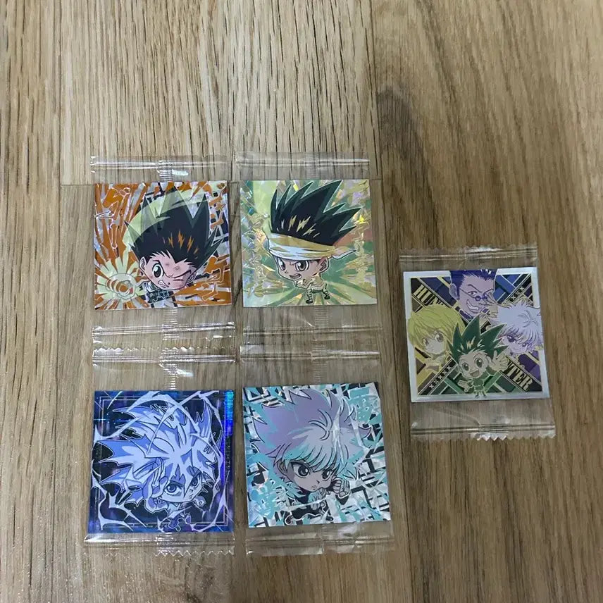[BUNJANG] Hunter x Hunter Wafer Sticker Bundle Set / 헌터헌터 웨하스 스티커