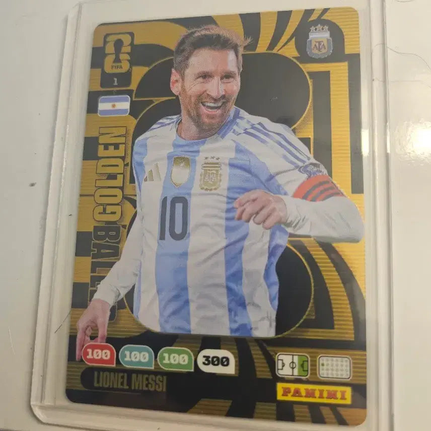 [BUNJANG] Lionel Messi Golden Baller Card / 리오넬 메시 카드 골든볼러 카드