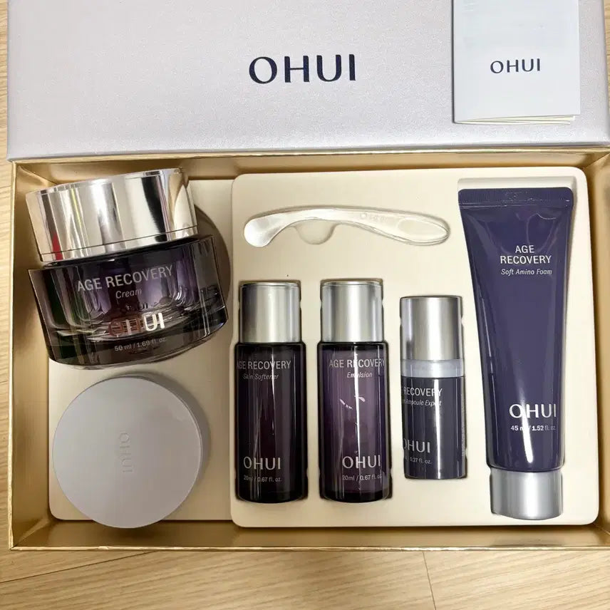 [BUNJANG] Ohui Age Recovery Cream Refill Set (50ml + 50ml) / 오휘 에이지 리커버리 크림 리필 세트 50ml + 50ml (새제품)