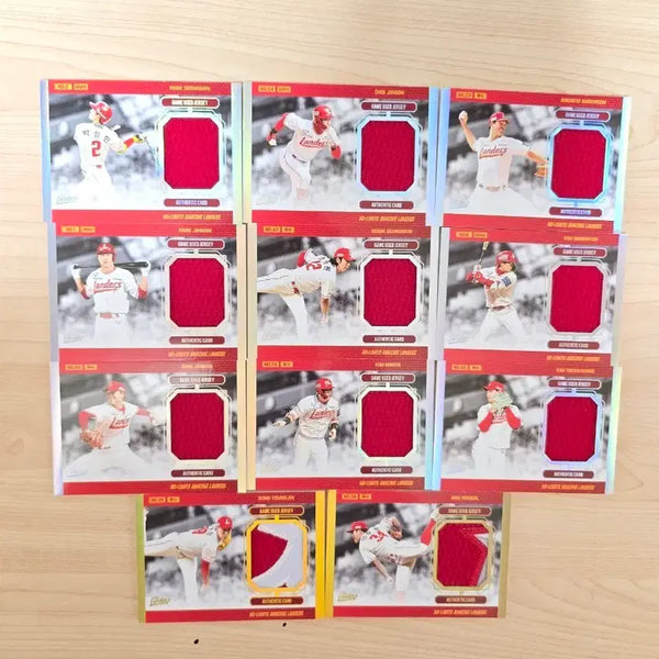 [BUNJANG] SSG Landers Moments Card Game-Worn Jersey Fragment / SSG 랜더스 모먼츠카드 실착 저지 카드