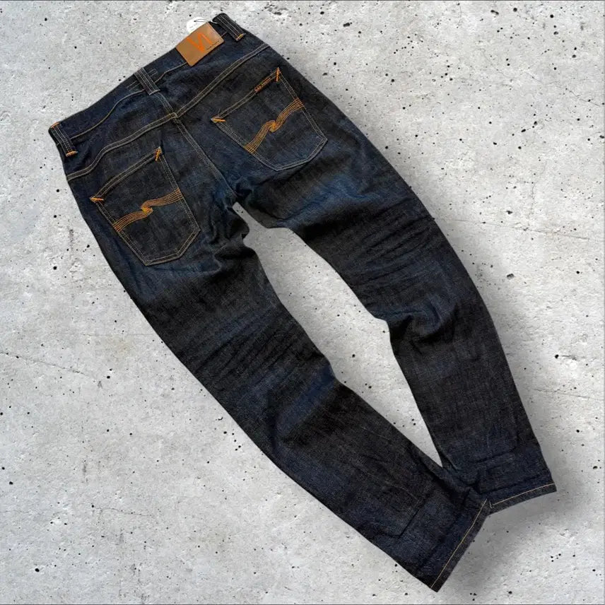 [BUNJANG] Nudie Jeans Dark Blue Denim Pants (31x30) / [31x30] 누디진 다크블루 데님팬츠 E675