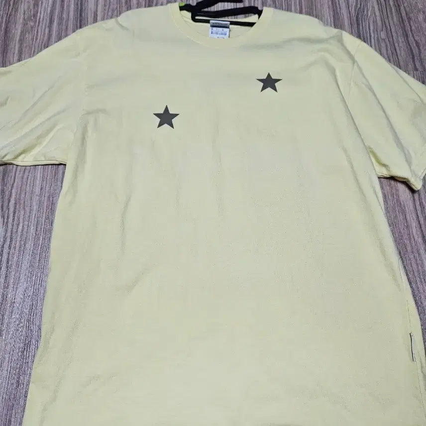 [BUNJANG] The Vinyl House Star Tee Yellow / 더바이닐하우스 STAR TEE YELLOW