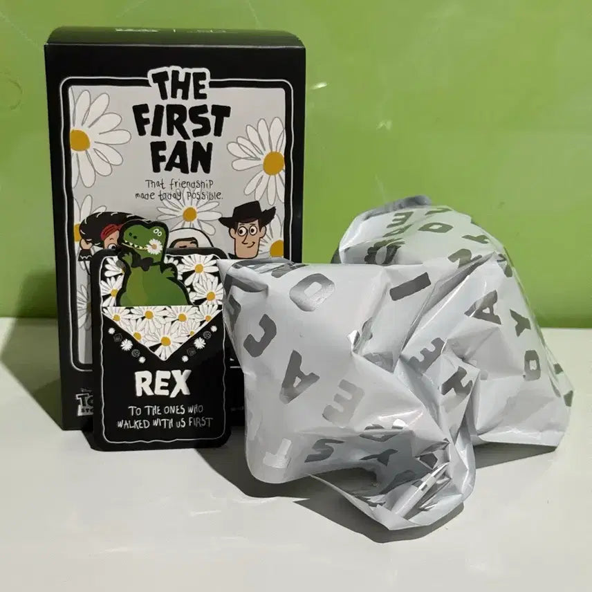 [BUNJANG] PEACEMINUSONE x Toy Story Rex Plush Keychain / 피스마이너스원 x 토이 스토리 더 퍼스트팬 플러시 키링 렉스