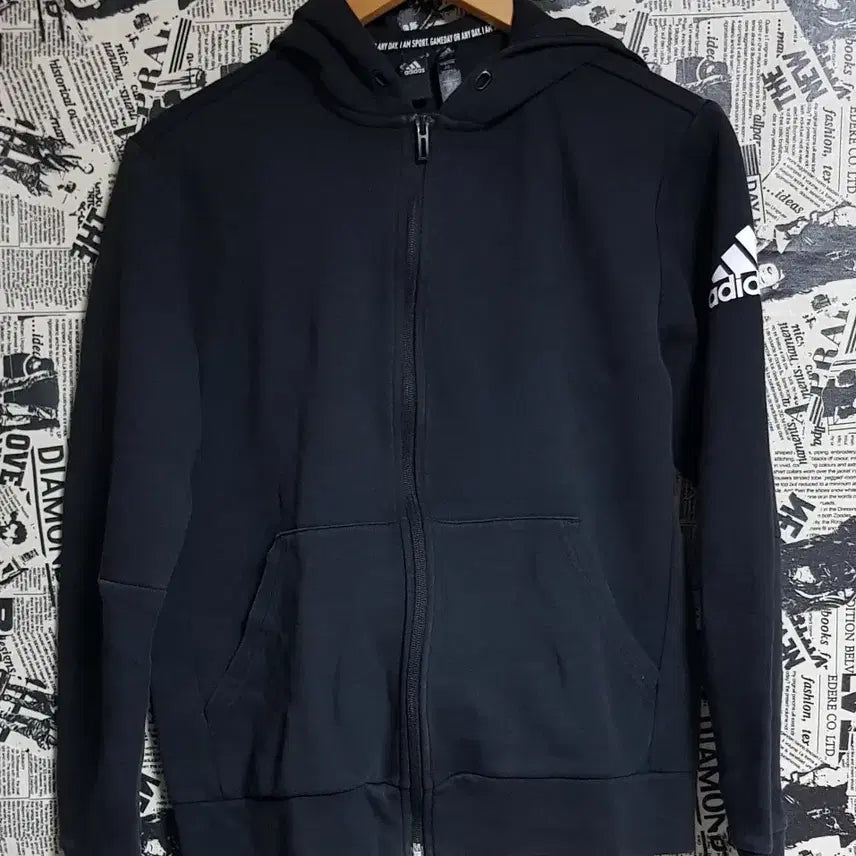 [BUNJANG] Adidas Full-Zip Hoodie / 아디다스 후드긴팔집업 사이즈100