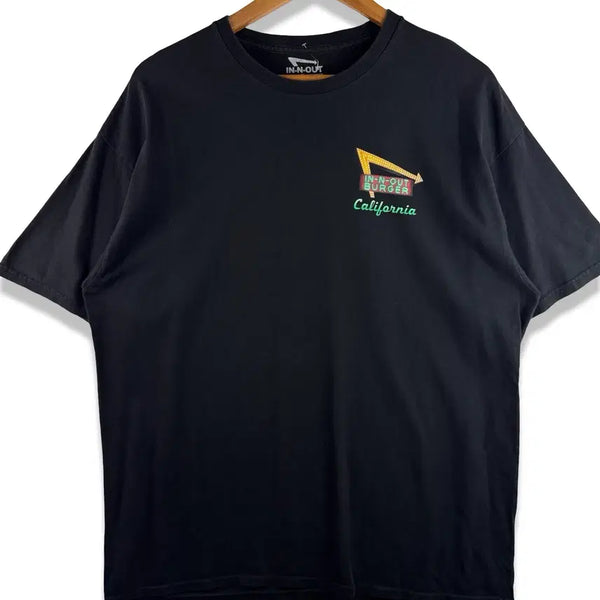 [BUNJANG] In & Out Printing Short Sleeve T-Shirt / 인앤아웃 프린팅 반팔 티셔츠4632