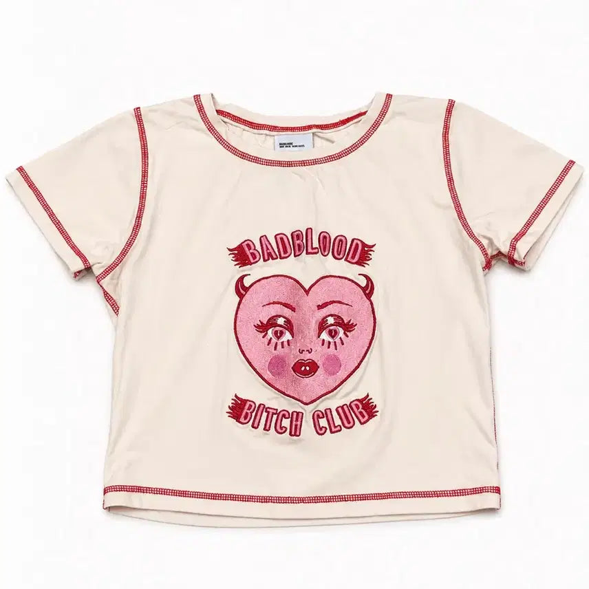 [BUNJANG] BADBLOOD Beach Club T-Shirt / 배드블러드 BADBLOOD 비치클럽 반팔티