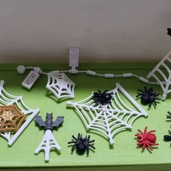 [BUNJANG] LEGO Spiderweb Bat Bricks Bundle Set / 레고 거미줄 박쥐 브릭들 일괄