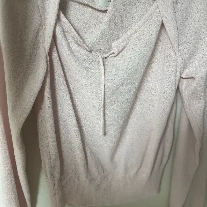 [BUNJANG] Light Pink Cardigan / 얇은 핑크 가디건