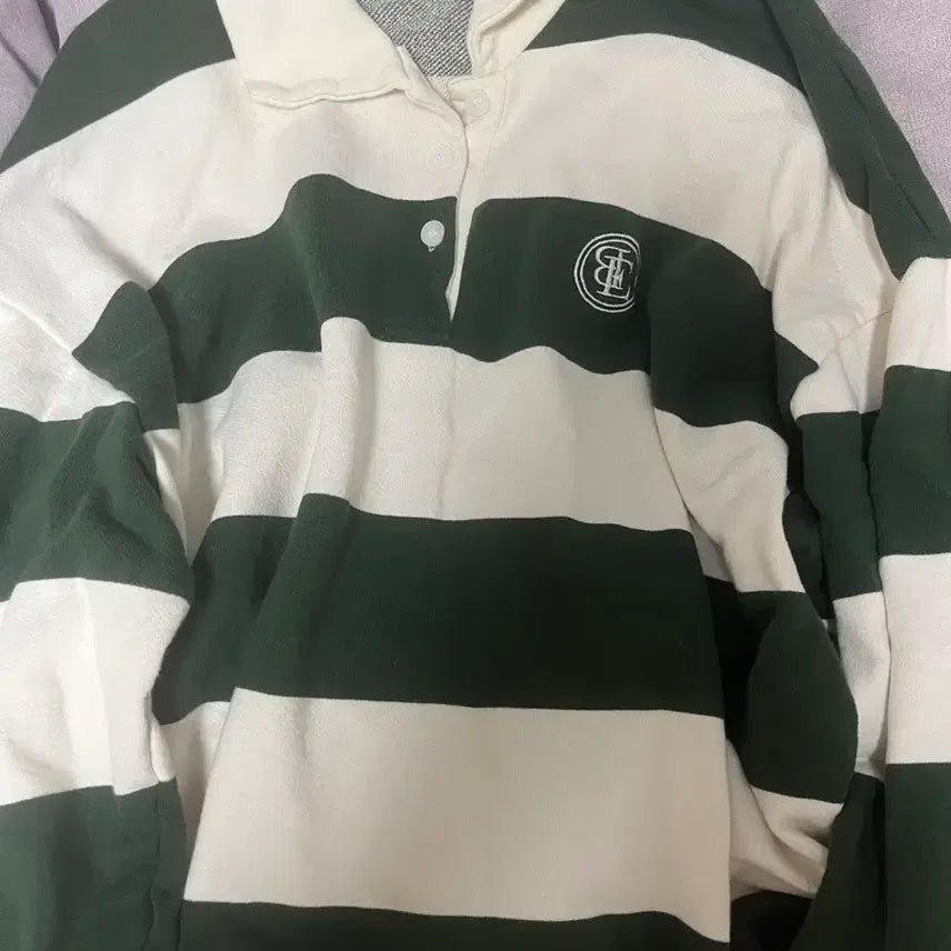 [BUNJANG] Vintage Striped Sweatshirt / 빈티지 줄무늬 맨투맨 (얇음)