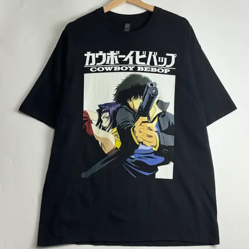 [BUNJANG] Cowboy Bebop Official Bandai Licensed Vintage T-Shirt XL / 카우보이비밥 오피셜 반다이 공식 라이센스 빈티지 반팔 티셔츠 XL