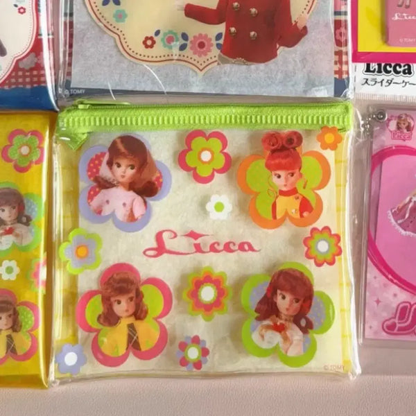 [BUNJANG] Amifa Licca Retro Pop PVC Pouch / 일본수입 amifaLicca파우치 리카짱레트로팝 PVC파우치