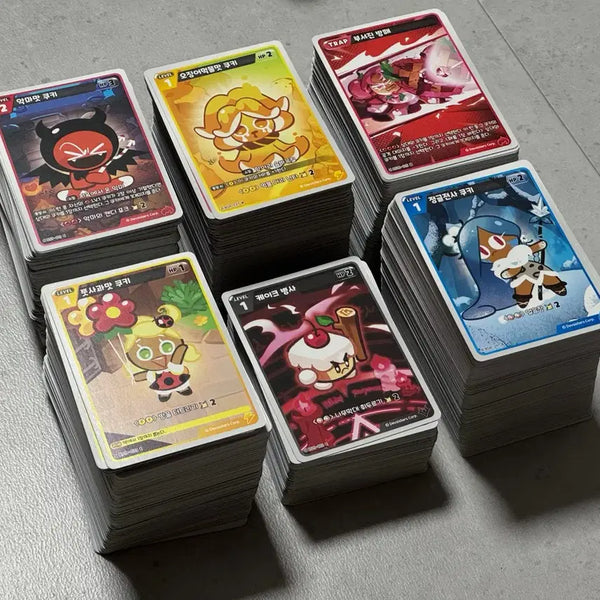 [BUNJANG] Cookie Run General Card Bundle Set (1120 Cards) / 쿠키런 일반카드 1120장 일괄 (쿠키런카드)