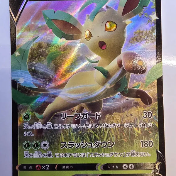 [BUNJANG] Pokemon Card Japanese Promo Leafeon V / 포켓몬카드 일판 프로모 리피아V