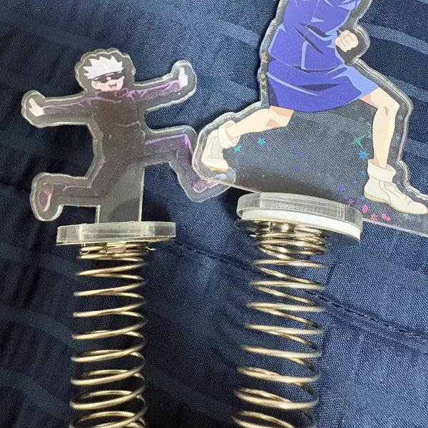 [BUNJANG] Jujutsu Kaisen Gojo Satoru & Toge Inumaki Spring Standee / 주술회전 고죠 토케 스프링