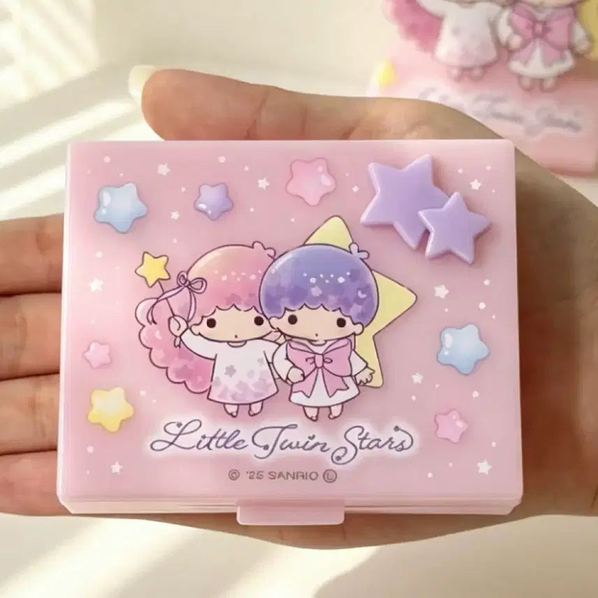 [BUNJANG] Sanrio Little Twin Stars Kiki Lala Multi-purpose Storage Case / 일본수입 산리오리틀트윈스타케이스 키키라라다용도정리수납통