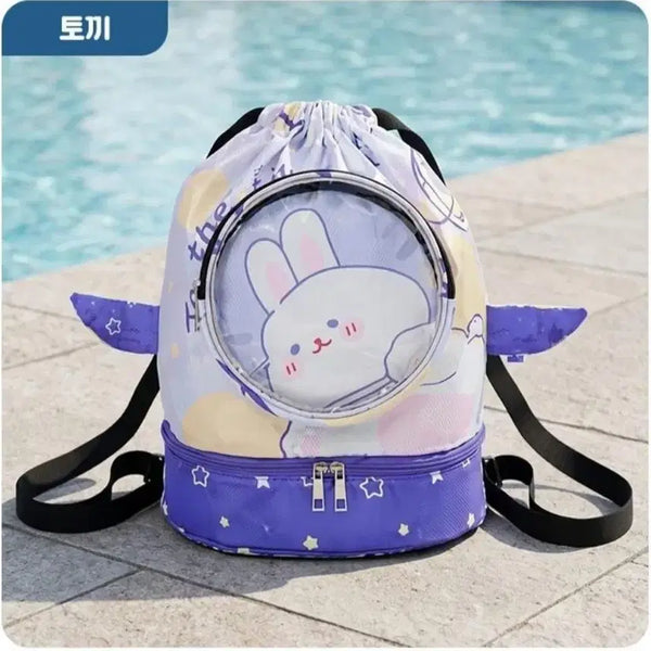 [BUNJANG] Toddler Waterproof Swim Bag - Rabbit Design / [새상품] 유아 방수 수영가방 팝니다