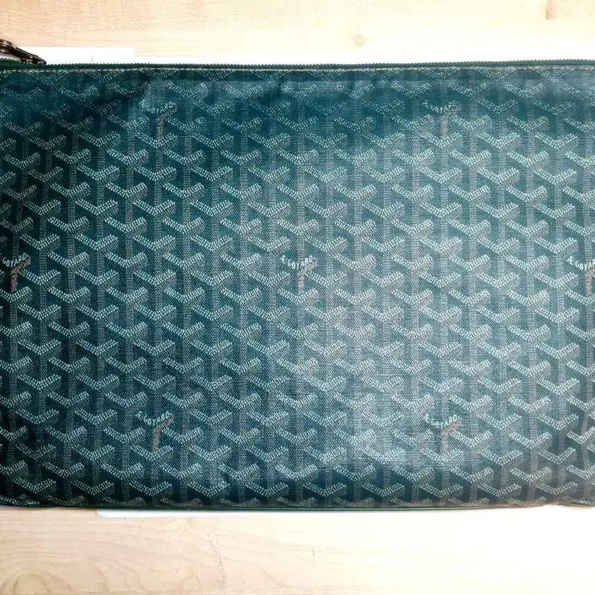[BUNJANG] Authentic Goyard Saint Louis Clutch Bag GM Green / [정품]고야드세나 클러치백GM사이즈그린