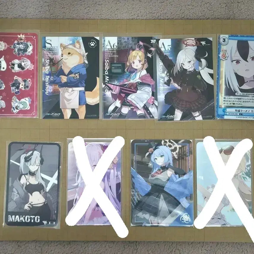 [BUNJANG] Blue Archive Photocard Collaboration / 블루아카이브 포토카드 콜라보 일본 아키하바라