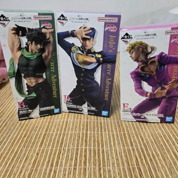[BUNJANG] JoJo's Bizarre Adventure JoJo Kuji Figure Bundle Set (Joseph, Jouske, Giorno) / 죠죠쿠지 피규어 3종 일괄
