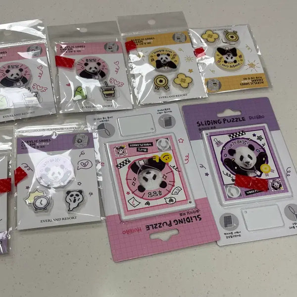 [BUNJANG] Everland Fu Bao, Rui, Hui Bundle Set / 에버랜드 푸바오 루이후이 일괄판매
