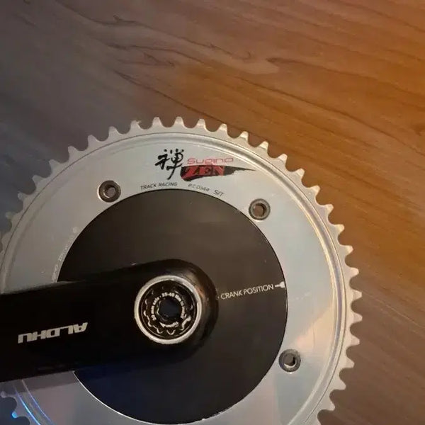 [BUNJANG] Sugino Zen 51T Full Engraving Crankset / 스기노젠 구형 51T 풀각인 급처 택포
