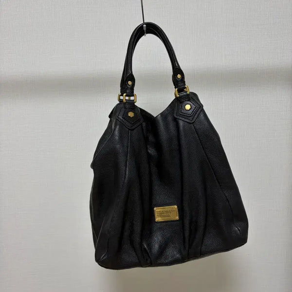 [BUNJANG] Marc Jacobs Black Leather Hobo Bag / 마크 제이콥스 블랙 레더 호보백