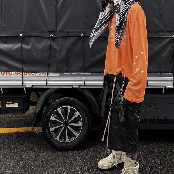 [BUNJANG] Waxworks Safety Bermuda Pants Black / Wapworks 왑웍스