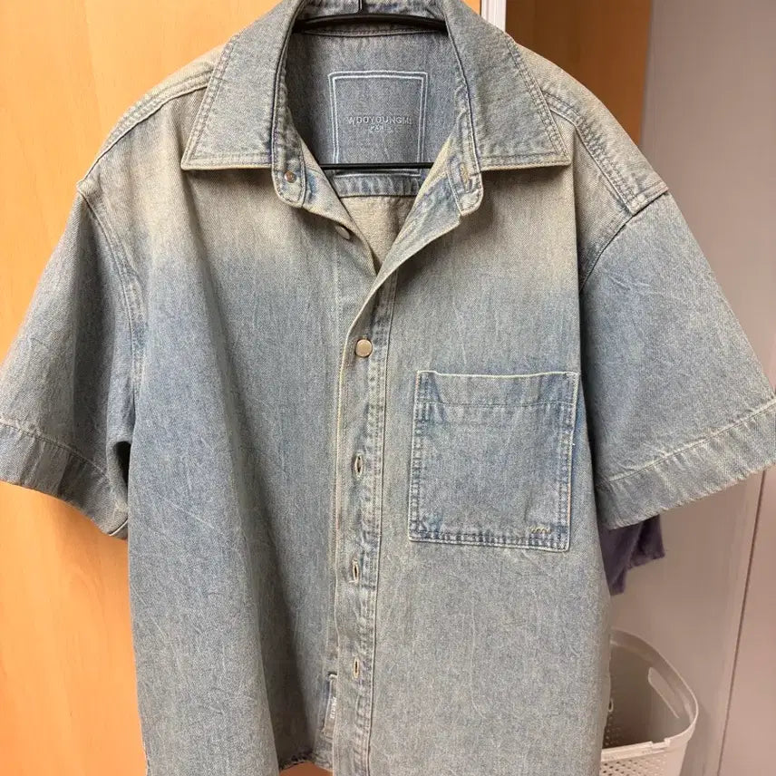 [BUNJANG] Wooyoungmi 25SS Denim Shirt / 우영미 데님 셔츠 25ss