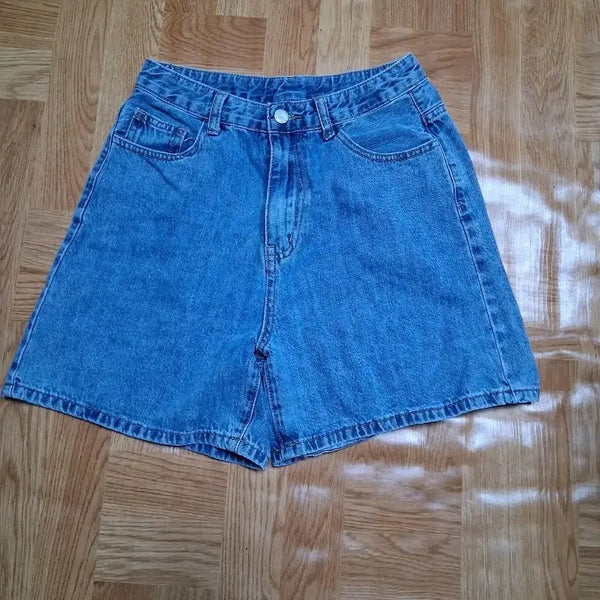[BUNJANG] Denim Shorts (M) / 청청 데님 반바지(M)