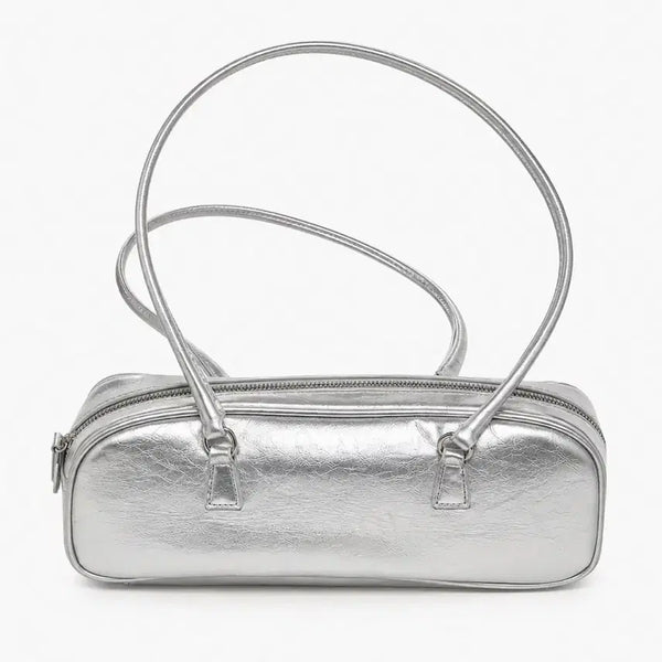 [BUNJANG] Silver Shoulder Bag / 은색 숄더백