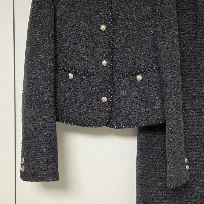 [BUNJANG] Bernice Tweed Two-Piece Setup / 베르니스 트위드 투피스 셋업